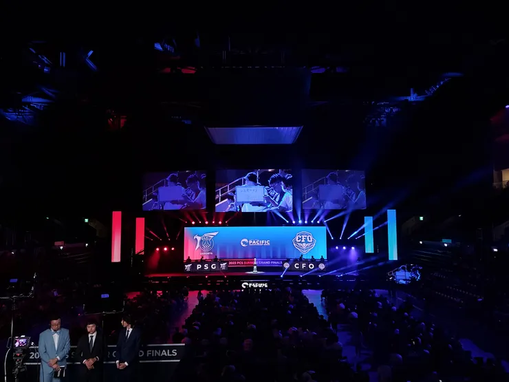 Game 4賽前二樓中央視角