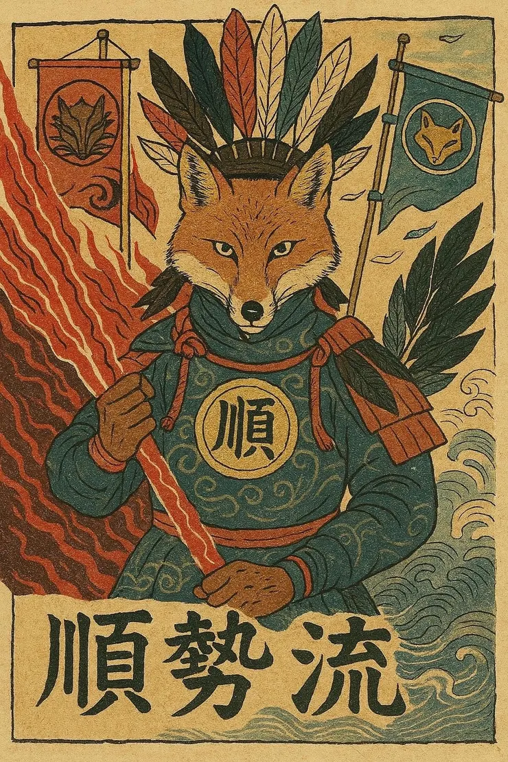 #情感 #穿搭 #美食 #思維 #教育 #財商 【順勢而為，統合萬象】 " HOUSEOFSHUNFOX" 以海浪、狐狸、羽毛、家徽為意象 🌊🦊🪶🏠 象徵共榮、榮光與深邃的內在精神， 以家為本，造起狐浪，又展翅飛翔於世界。