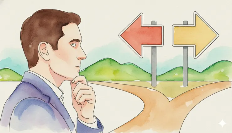 為什麼你越「想」清楚,就越換不了跑道?