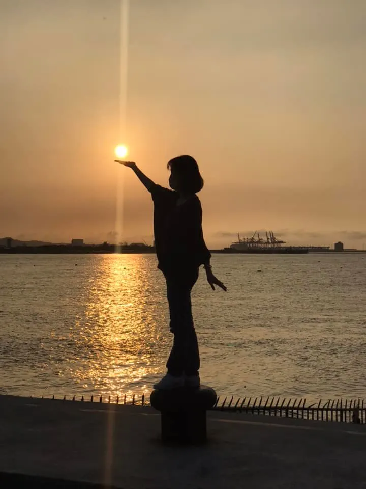 淡水河口夕陽_2023