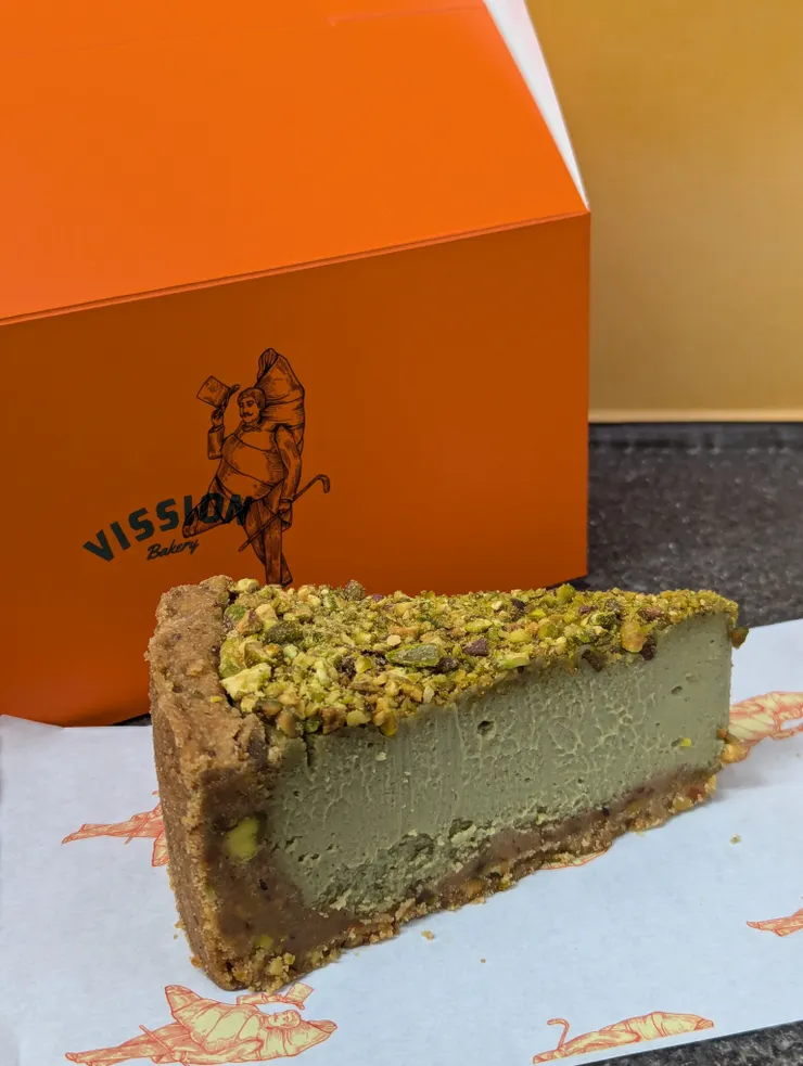 Vission Bakery 開心果乳酪蛋糕
