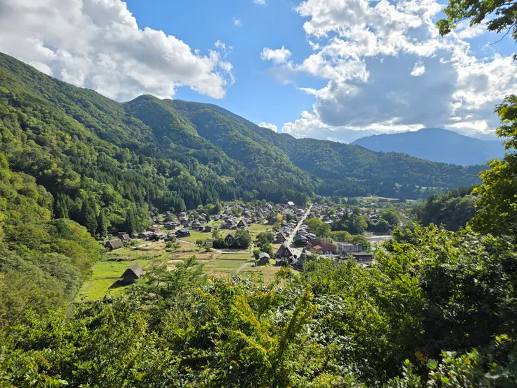 『荻町城跡展望台』所拍