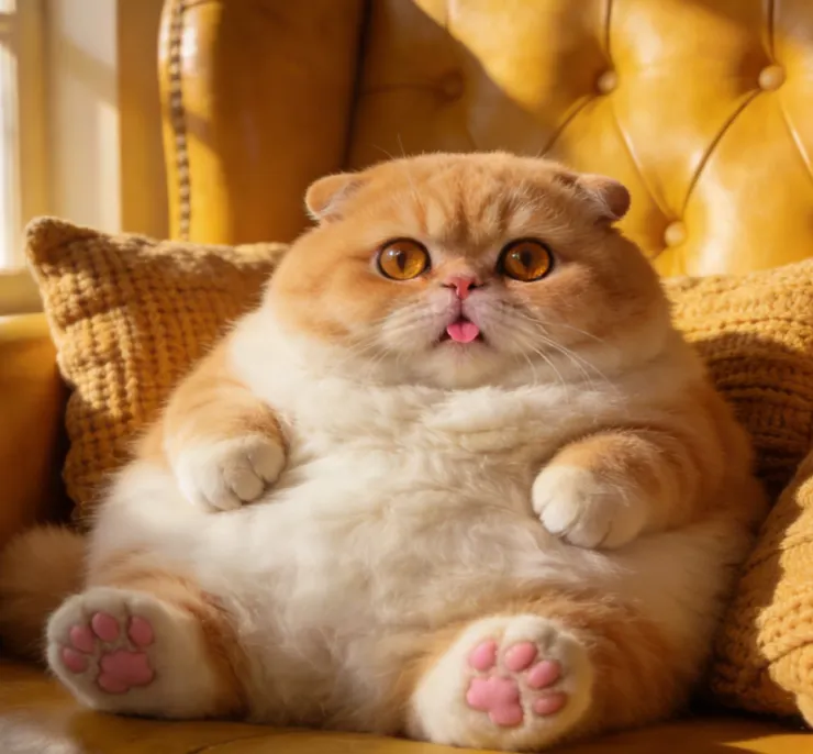 這貓貓要減肥嗎?