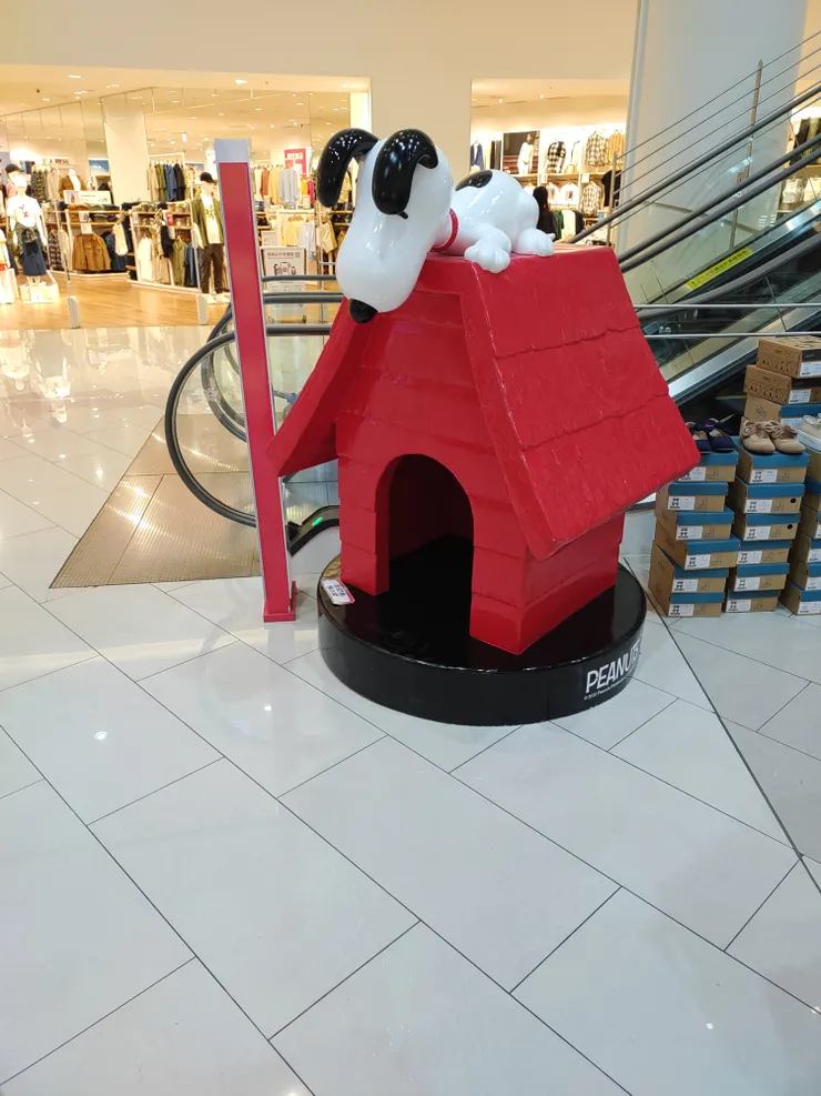 喜歡躺在屋頂的史努比😄