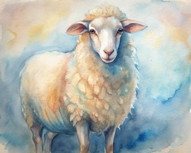 羊兒-此為ai生成圖