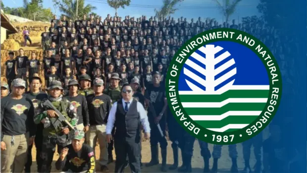 圖片被指控有私人武裝部隊——神的士兵的“SISB”