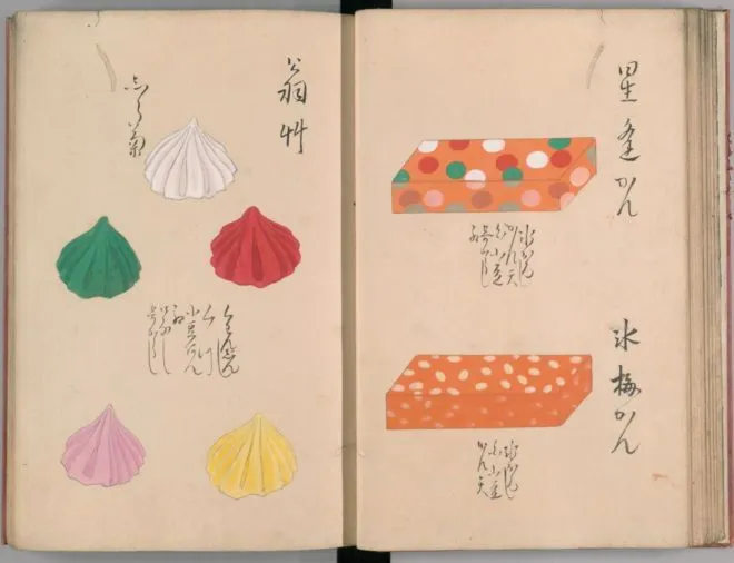 江戶時代的菓子圖鑑
