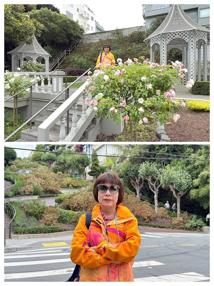 隔日跟團再訪九曲花像和附近FAY PARK