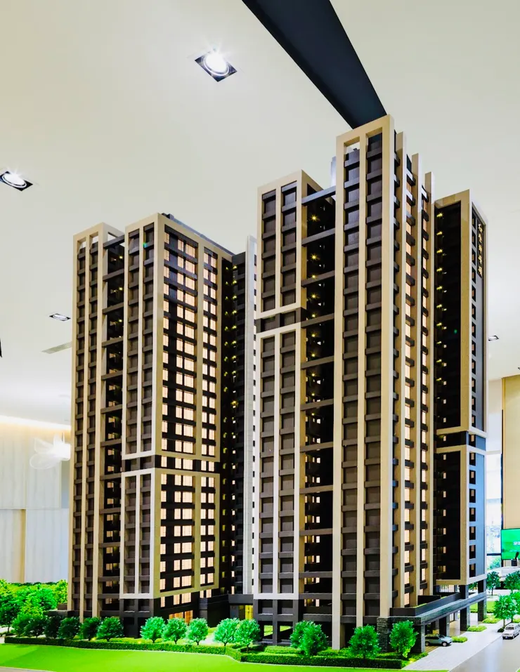 全坤峰碩接待中心模型