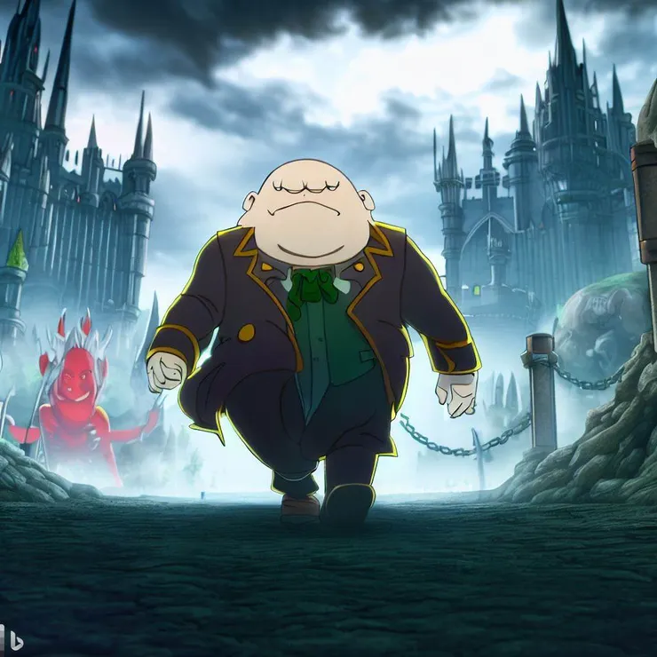 市長前往魔嵐城堡