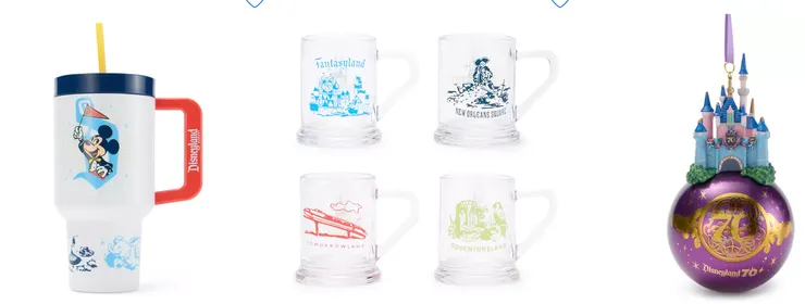 Disneyland Resort 70th Anniversary Product