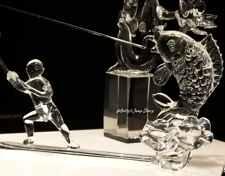 ▲新竹市玻璃工藝博物館-「時光璃影」聯展/圖片來源:Betty's Jump Diary