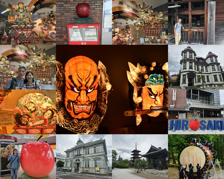 弘前之旅明信片