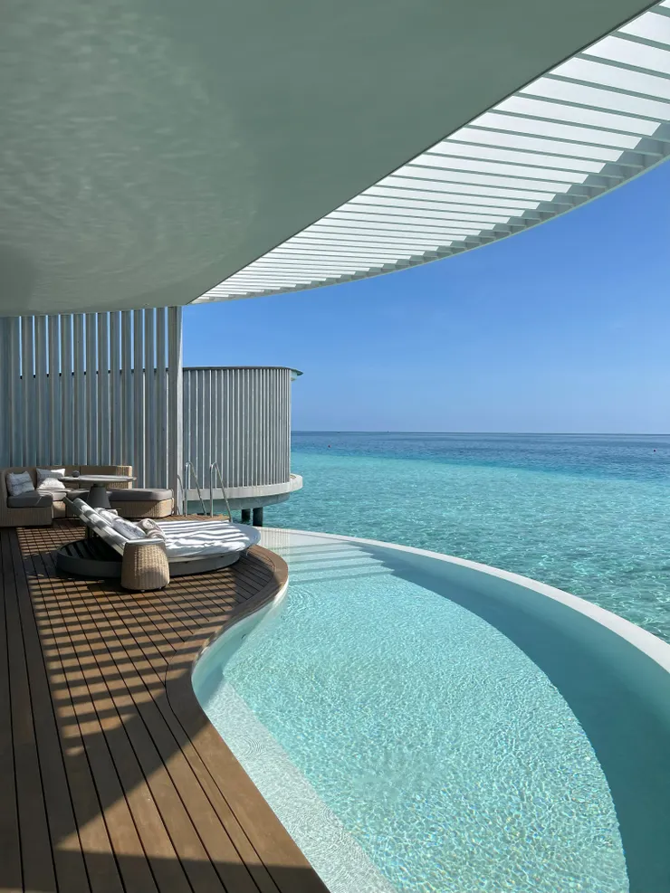 有一種藍,叫馬爾地夫藍