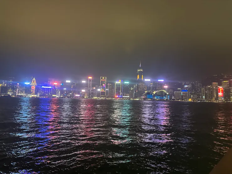 維多利亞港夜景