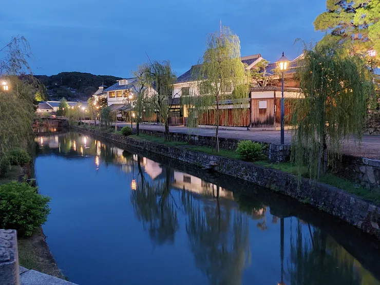 夜晚-倉敷美觀地區