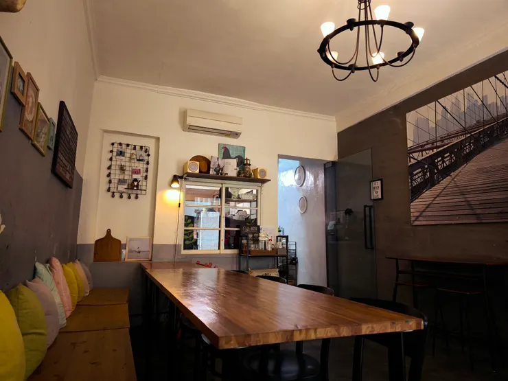 環境不大但裝潢很舒適❤️