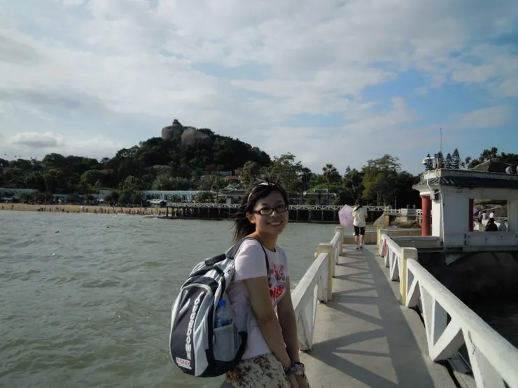 伸出海面的迴廊(天額啊是13年前的我)