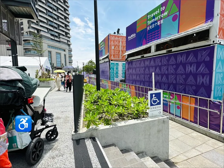 無障礙空間不錯，可鼓勵長輩多來走走。