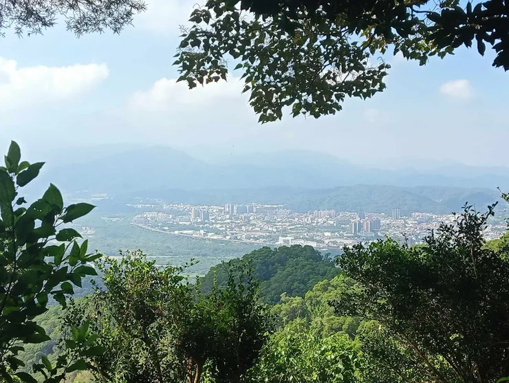 途中的一處展望地方