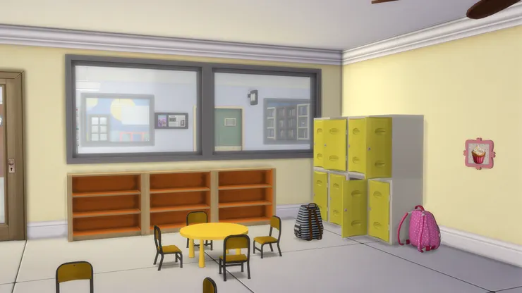 做好的功課由班長收集好，放到簿架裏。從小就要學會整整齊齊。