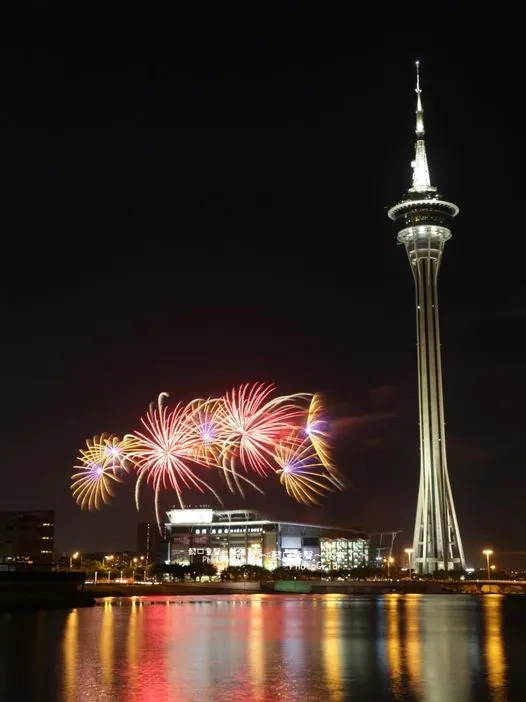 11年前帶子祐看《澳門國際煙花比賽匯演》拍攝的。