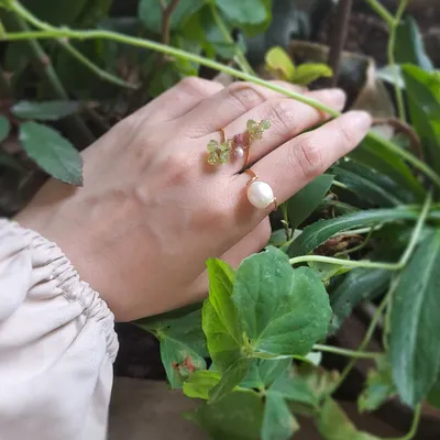 ꕤ久違的做了幸運草戒指 ꕤ