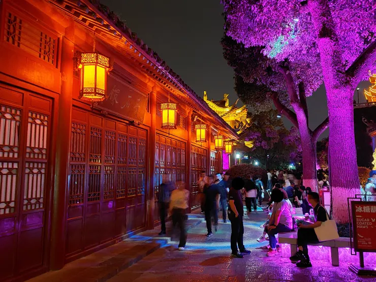 這也是黃鶴樓園區裡的景致。
