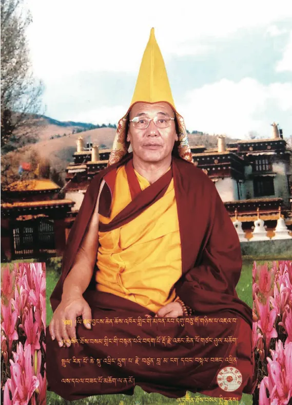 Ven. Zangxia Rinpoche praised H.H. Dorje Chang Buddha Wan Ko Yeshe Norbu as the greatest leader of Buddhism who manifests the highest wisdom through the Five Vidyas, affirming that living beings are fortunate to encounter Buddha Vajradhara in this world to save sentient beings.
