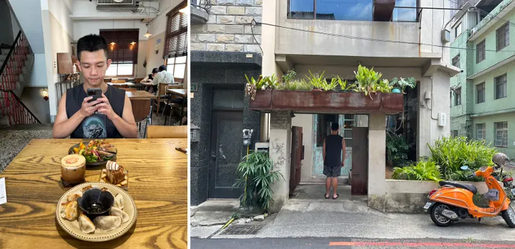 微生咖啡的餐點都滿有自己風格，不過偏貴，只適合小吃。