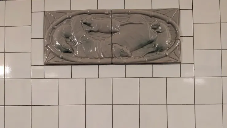 Photo: Zora @ Alter Elbtunnel. Aug. 2, 2025.