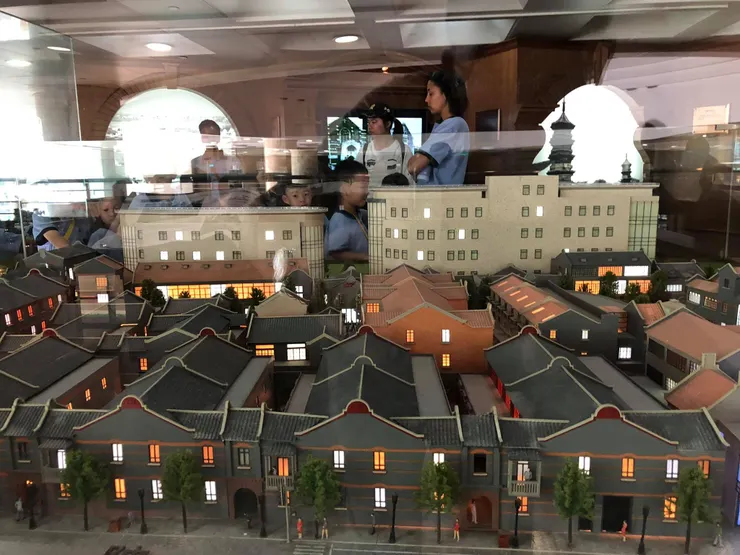 石庫門老房子模型