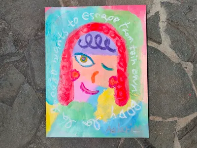 繪畫作品 夢想遊樂場