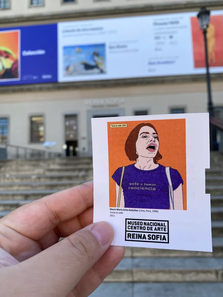 每一張票都有特別的一張畫，很有紀念價值