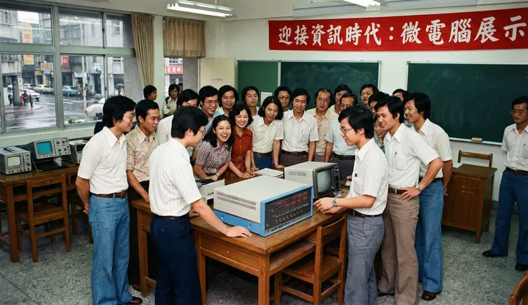 1979年電腦剛在台灣萌芽