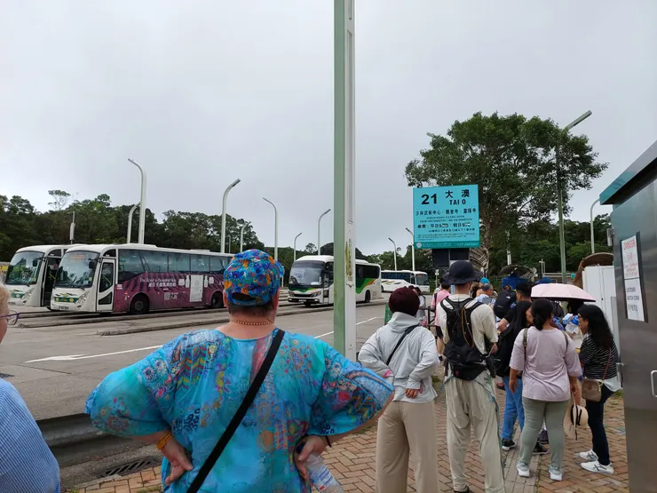 21號巴士-前往大澳