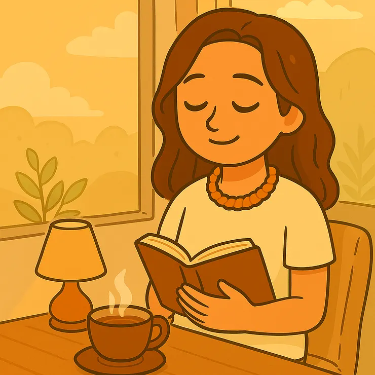 後來的我,學會把信仰從別人身上,輕輕搬回自己心裡。 我不再等誰來拯救,也不再幻想誰會永遠完美。 我開始練習讓自己坐下來,讀書、喝茶,靜靜地感受日光灑在身上—不再是逃避痛苦,而是我終於有能力,安住在自己的靈魂裡。 那是一種微弱,卻真實的力量。 我開始學習神明的精神,不只依賴祂們的指示,也不再責怪他人的失誤, 只是,好好活成自己的樣子。