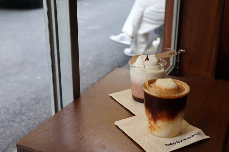 奶油可可、YEH!冰沙美式