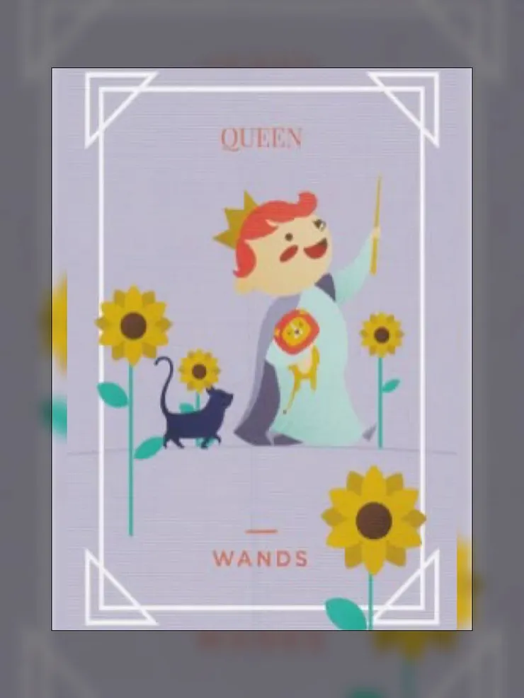 寶寶塔羅｜權杖王后