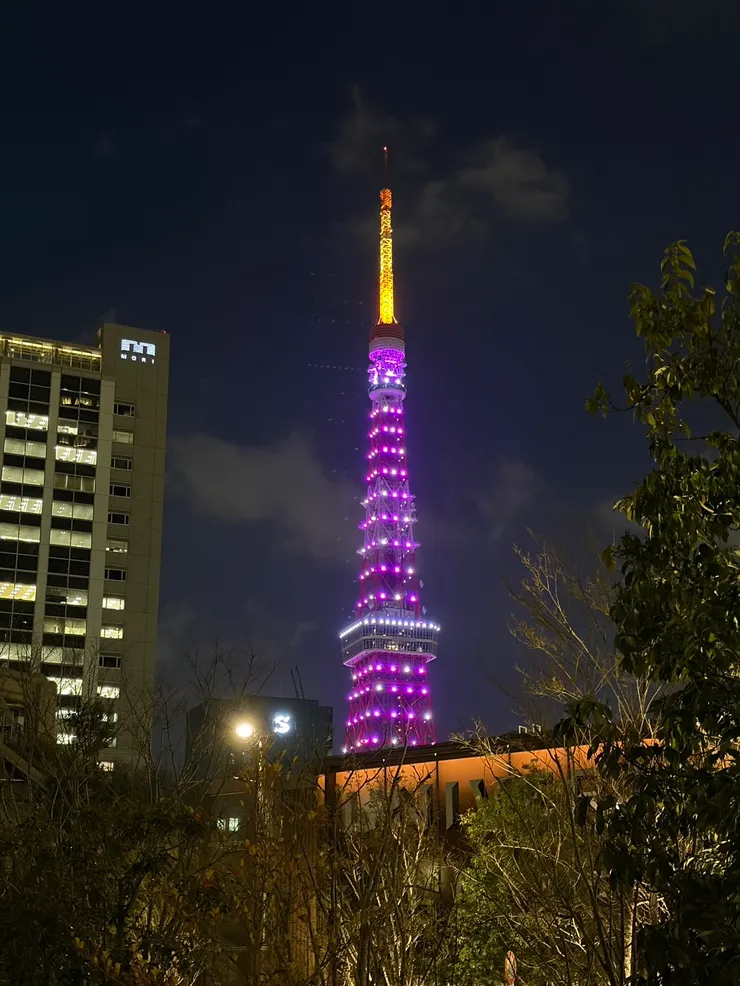 櫻花味的東京鐵塔