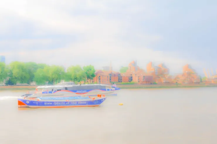 格林威治泰唔士河一景