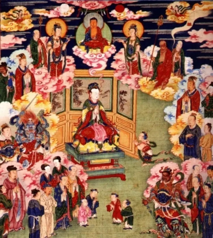 善財童子 拜大願精進力救護一切眾生夜神