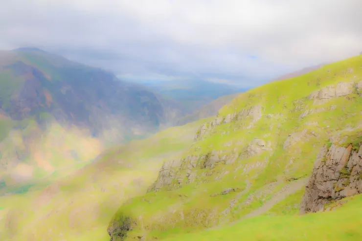 斯諾登(Snowdon)山一景