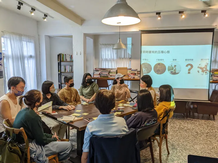 2022年環島第一站至花蓮練習曲書店分享生涯設計
