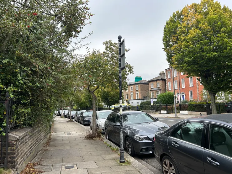 我的租屋處門口(位於愛爾蘭四區)