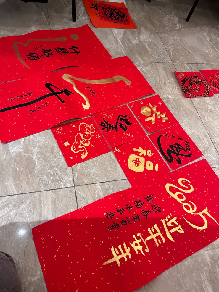 今年的金色墨水太讚了！完全閃亮亮啊✨