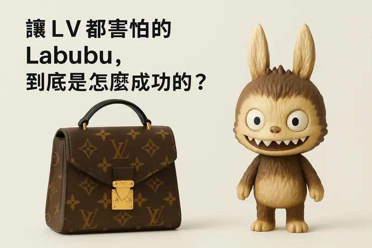 labubu和LVMH提袋