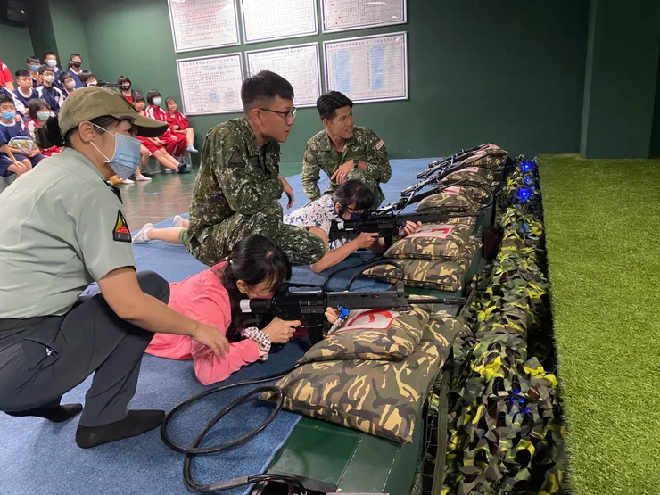 射擊模擬體驗（老師也要😅🤣🤣）