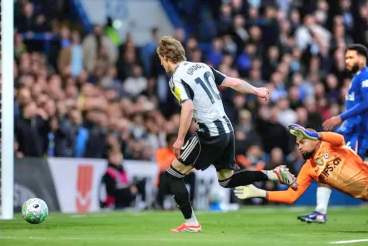 哥頓射入空門助纽卡素小勝1:0