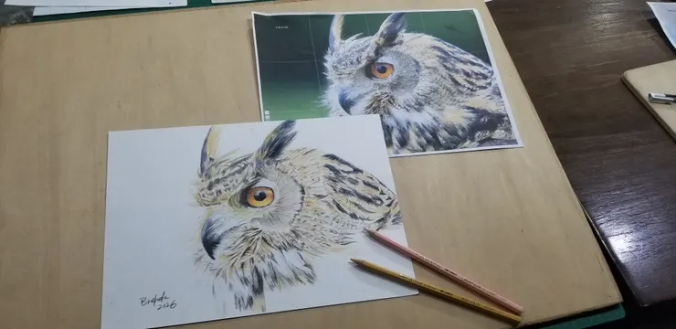 學了八堂的成果，多謝老師Kathleen Wong Art